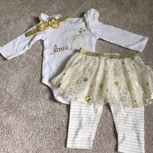 White Outfit with Tutu